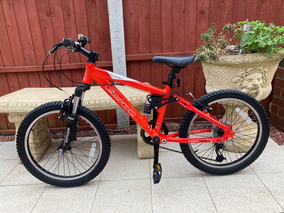 kids full suspension mountain bike