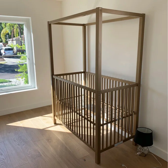 【Baby&Kids】Monarch Hill Haven Canopy Crib