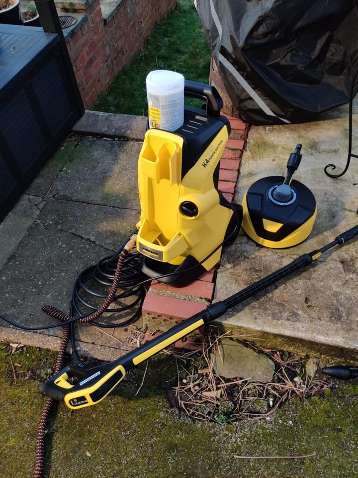 Kärcher K 4 Power Control Home high pressure washer.