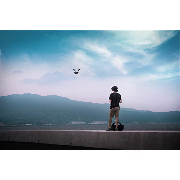 V-COPTR FALCON Bi-Copter Drone Copter UAV Aircraft with 3-Axis Gimbal Camera, 4K Video, upto 50 Min Flight Time, 1/2.3-Inch CMOS Sensor, Obstacle Avoiding, Tilt Rotor Control, Autofollow