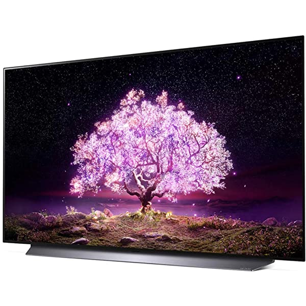 LG OLED65C1PUB 65 Inch 4K Smart OLED TV with AI ThinQ (2021 Model) Bundle with Premium 4 YR CPS Enhanced Protection Pack