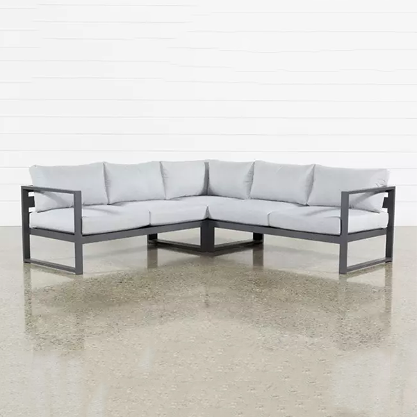 Ravelo Outdoor 3 Piece 93″ Sectional