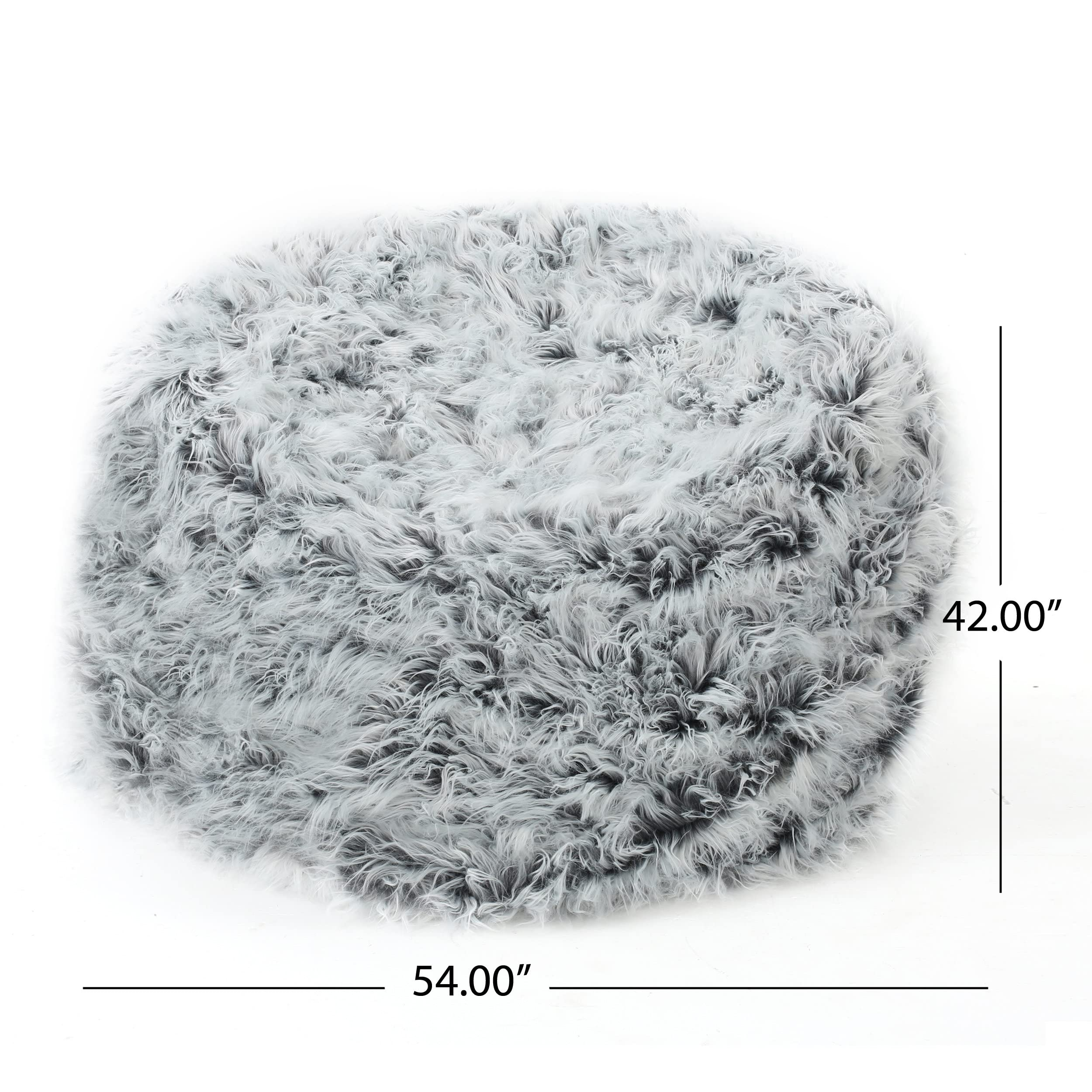 【Furniture】Lycus Faux Fur Bean Bag Chair